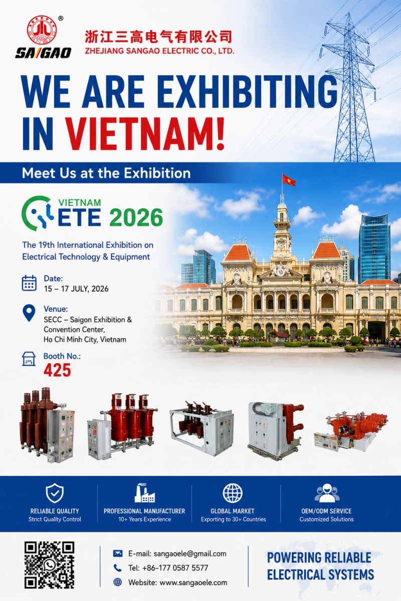 SANGAO deltager i Vietnam ETE & Greenergy Expo 2026